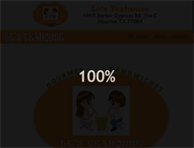 Tablet Screenshot of leteahouse.com
